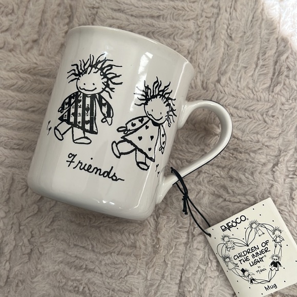 Enesco Children of the Inner Light - stoneware Friends gift mug - New with tags - Picture 5 of 16